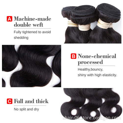 Wholesale cuticle aligned brazilian double drawn virgin hair